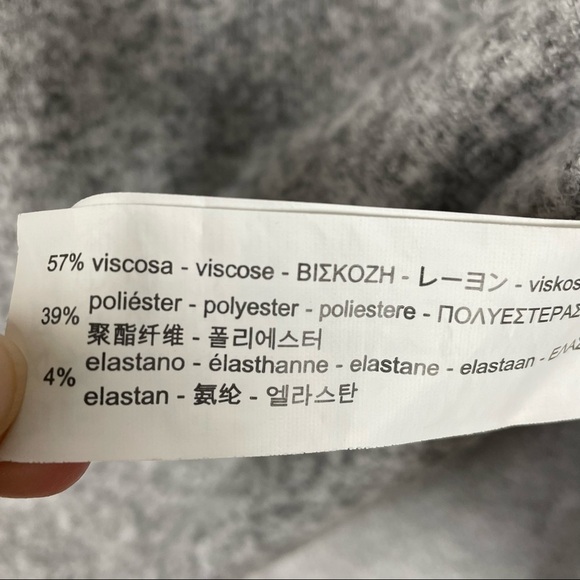 Zara Soft Gray Top - Picture 8 of 8